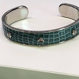 Morellato Croco bracelet leather and steel